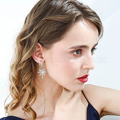 16 шт. 4-х цветная латунь с хрустальными стразами в виде клипсы&nbsp;FIND-SP0003-98