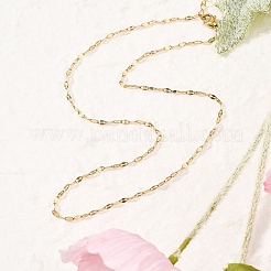 Женские ожерелья из нержавеющей стали 304 толщиной 2 мм с цепочкой&nbsp;NJEW-B131-05G