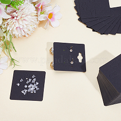 200 шт. квадратные бумажные карточки для демонстрации сережек&nbsp;CDIS-ME0001-01B