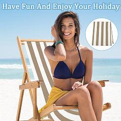 Полосатый стул ткань холст&nbsp;DIY-XCP0003-94