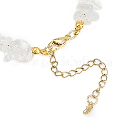 Браслеты на ногу из цинкового сплава с эмалированной формой ракушки AJEW-AN00735-01