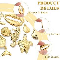 10 шт. 10 стиля подвески из нержавеющей стали 304&nbsp;STAS-YW0003-11