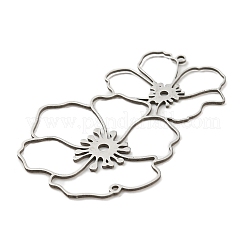 Большие подвески из не тускнеющей нержавеющей стали 201&nbsp;X-STAS-M318-16P