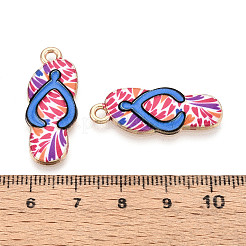 Подвески из эмали и сплава ENAM-T022-39KCG-07