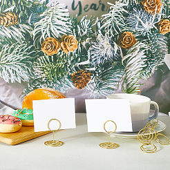 20 шт. держатель для фото из углеродистой стали&nbsp;AJEW-SP0003-37