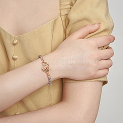 4 шт. 4 стильные латунные соединители из прозрачного кубического циркония с микро-паве&nbsp;ZIRC-SZ0002-24