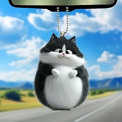 Акриловые подвесные украшения для кошек&nbsp;PW-WGE0BA8-01