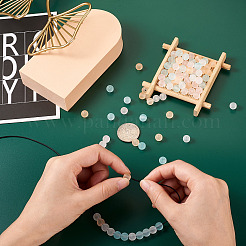 800шт 4 цвета прозрачные акриловые бусины&nbsp;FACR-TA0001-03