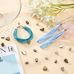 152 шт. 8 наконечника для шнура из сплава тибетского стиля FIND-PH0006-27