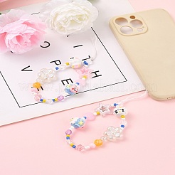 2 шт. акриловые ремешки для мобильного телефона HJEW-FS00028