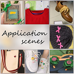 45 ярд двухцветной плоской поликоттоновой саржевой ленты&nbsp;OCOR-PH0002-81A