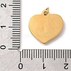 Подвески из нержавеющей стали 304 с эмалью&nbsp;STAS-B093-05G-01