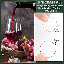 Долговечные латунные обручи KK-UN0002-45C