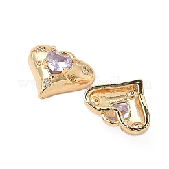 Латунные микро проложить кубического циркония подвески&nbsp;KK-S531-10G