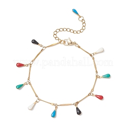 Браслеты с подвесками из нержавеющей стали 304&nbsp;BJEW-JB13052