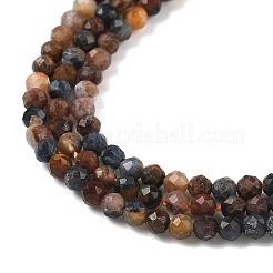 Натуральные нити бусинок из питерсути G-M449-A01-2mm