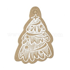 Рождественская тема крафт-бумага подарочные теги CDIS-L008-A07