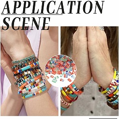 300шт 12 стеклянных бисера с 2 отверстиями SEED-AR0001-35