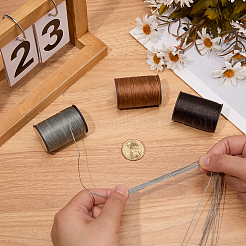 3 рулон 3-х цветной плоской вощеной полиэфирной нити&nbsp;YC-CL0001-01B