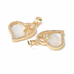 Подвески из раковины KK-P223-03G