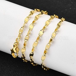 Ожерелья звенья цепи латуни&nbsp;NJEW-M108-06G