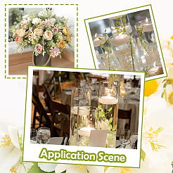 30шт тканевая искусственная ветка цветущей сливы&nbsp;AJEW-SC0031-60A