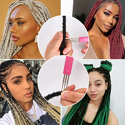 5 шт. 5 стиля крючков для дредлоков из нержавеющей стали/сплава TOOL-DJ0001-46