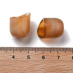 Двухцветные акриловые бусины&nbsp;OACR-S042-06B