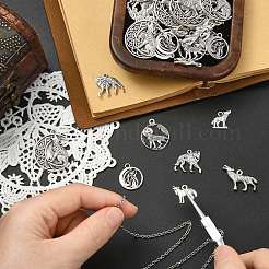 80шт 8 стиля подвески из сплава в тибетском стиле&nbsp;FIND-CJ0005-25