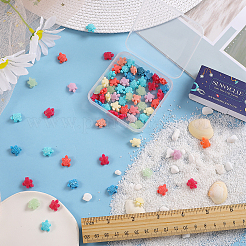 80 шт. синтетические коралловые бусины G-SC0002-40