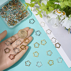 80 шт. 8-х стилевая рамка из цинкового сплава&nbsp;FIND-SP0020-75