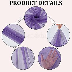 Сетчатая ткань из полиэстера&nbsp;DIY-WH20009-40W