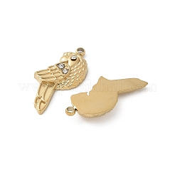 Подвески из нержавеющей стали 304 со стразами STAS-Z122-45G