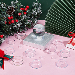 16 шт. 4-х стилевых полистирольных мини-шариков-подставок ODIS-AR0001-07