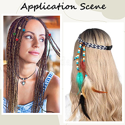 300 шт. 6-х цветные крашеные бусины из натурального кленового дерева&nbsp;WOOD-PA0001-15