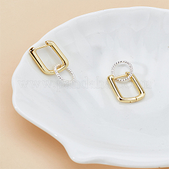 Серьги-кольца из латуни для женщин&nbsp;EJEW-LP00001