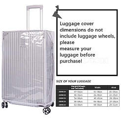 Прозрачный чехол для багажа из ПВХ&nbsp;AJEW-WH20080-52I