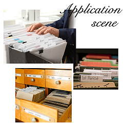 Бумажная пустая карточка для индексных вкладок AJEW-FH0006-18