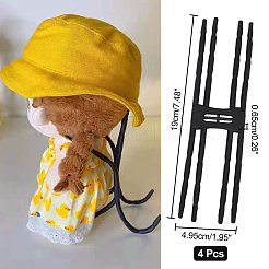 Многофункциональный портативный держатель для телефона с гибкой рукояткой из смолы&nbsp;LS-AJEW-WH0323-10B