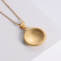 Винтажные готические панк-ожерелья из нержавеющей стали с цветочным кулоном для женщин и мужчин BS0012