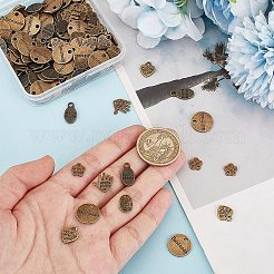 180шт 6 стиля подвески из сплава в тибетском стиле TIBEP-AR0001-13