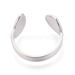 Кольца-манжеты из нержавеющей стали 304 для женщин&nbsp;RJEW-N052-18P