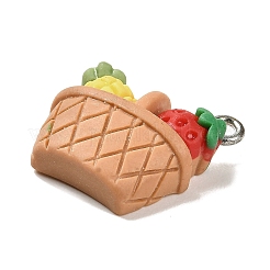 Подвески из непрозрачной смолы&nbsp;RESI-G097-01D