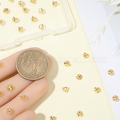 30 шт. Латунные гайки для ушей&nbsp;KK-BBC0019-92G