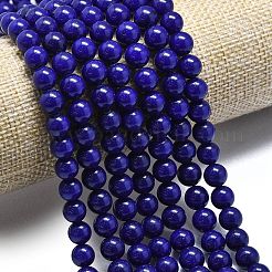 Натуральный Malaysia нефритовые бусы пряди&nbsp;G-L645-A01-8mm-07