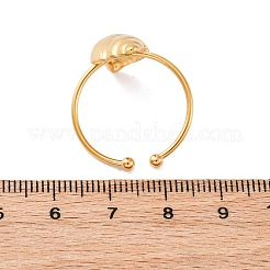 Кольца-манжеты из нержавеющей стали 304 для женщин&nbsp;RJEW-F175-01G-04