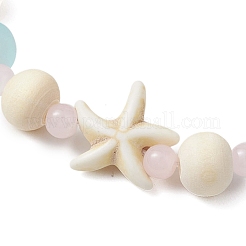 Браслеты из синтетической бирюзы&nbsp;BJEW-JB11129-02