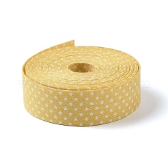 Лента из хлопка и льна длиной 5 м со звездным принтом&nbsp;OCOR-K008-01B-01