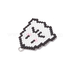 Подвески-привидения из стеклянных бусин ручной работы PALLOY-MZ00790