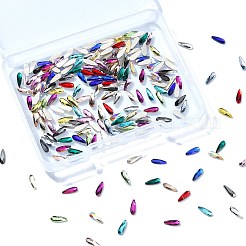 Стеклянные кабошоны со стразами&nbsp;MRMJ-CJC0007-17